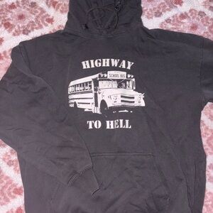 Highway to Hell Black Hoodie
